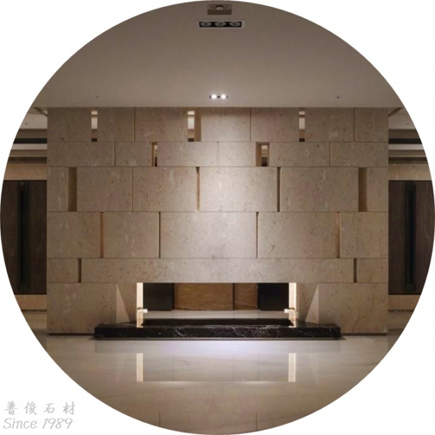 石材 月光米黃仿古